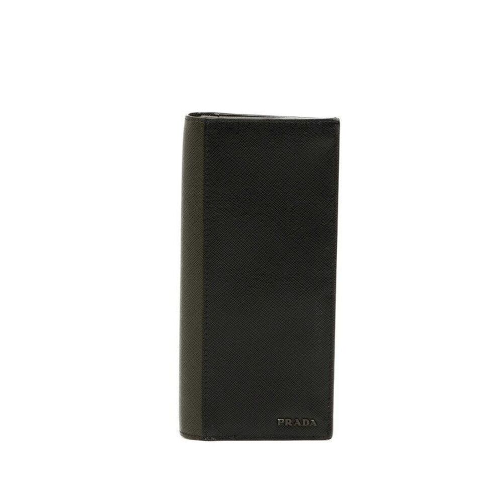 Prada Saffiano Leather Long Wallet